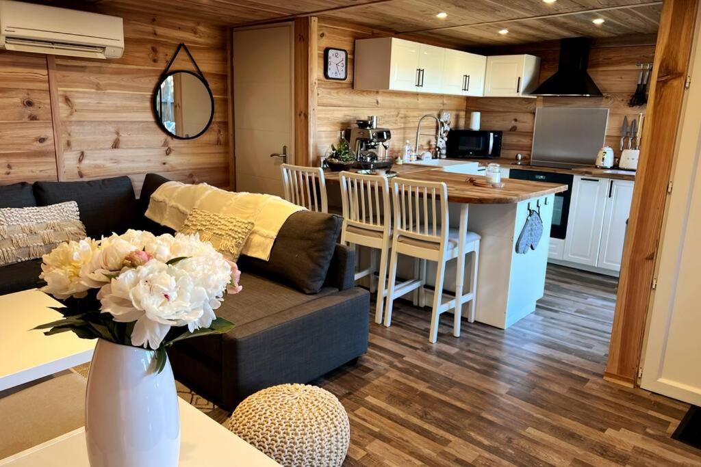 Chalet Et Jaccuzy Sur La Plage Бискарос Екстериор снимка