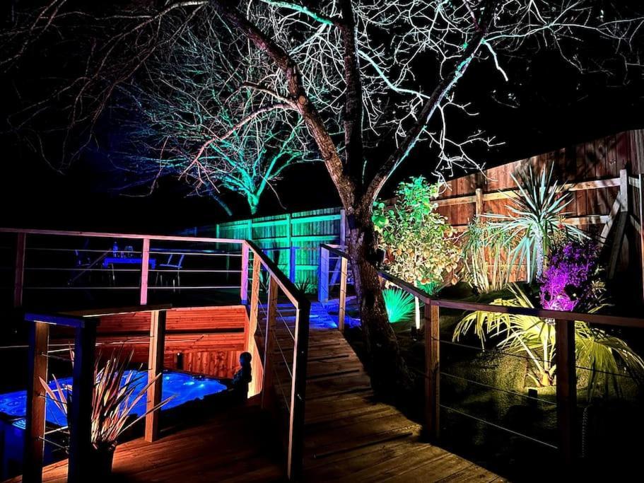 Chalet Et Jaccuzy Sur La Plage Бискарос Екстериор снимка