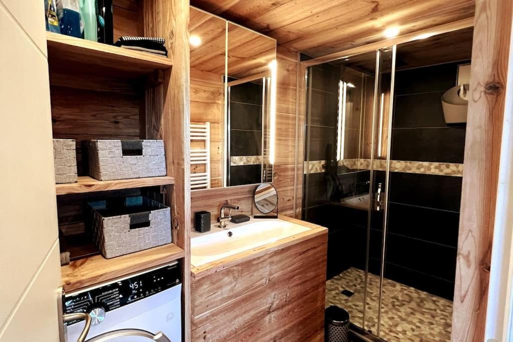 Chalet Et Jaccuzy Sur La Plage Бискарос Екстериор снимка